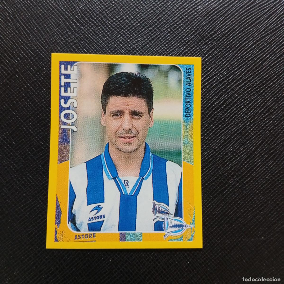 Cromos de f&uacute;tbol: 15 JOSETE ALAVES CAMPEONATO PANINI 1998 1999 FUTBOL 98 99 - SIN PEGAR - A216 PG1