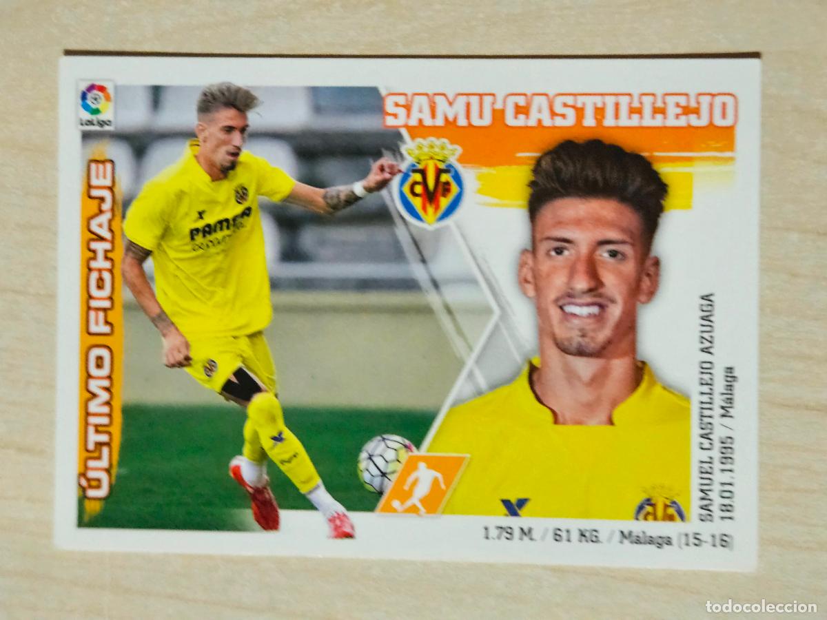 Cromos de f&uacute;tbol: EDICIONES ESTE 2015 16 FICHAJE N&ordm; 14 SAMU CASTILLEJO - CROMO SIN PEGAR --