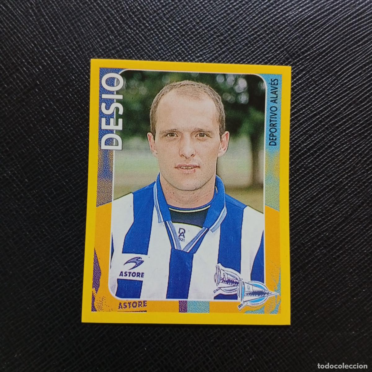 Cromos de f&uacute;tbol: 17 DESIO ALAVES CAMPEONATO PANINI 1998 1999 FUTBOL 98 99 - SIN PEGAR - A216 PG1