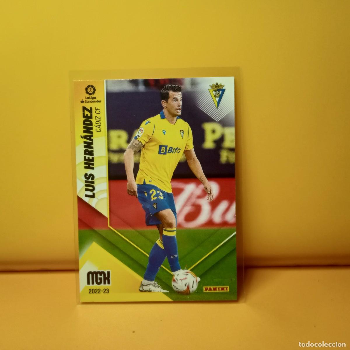 Cartes &agrave; collectionner de Football: MEGACRACKS 2022 2023 22/23 C&Aacute;DIZ CF LUIS HERN&Aacute;NDEZ 105