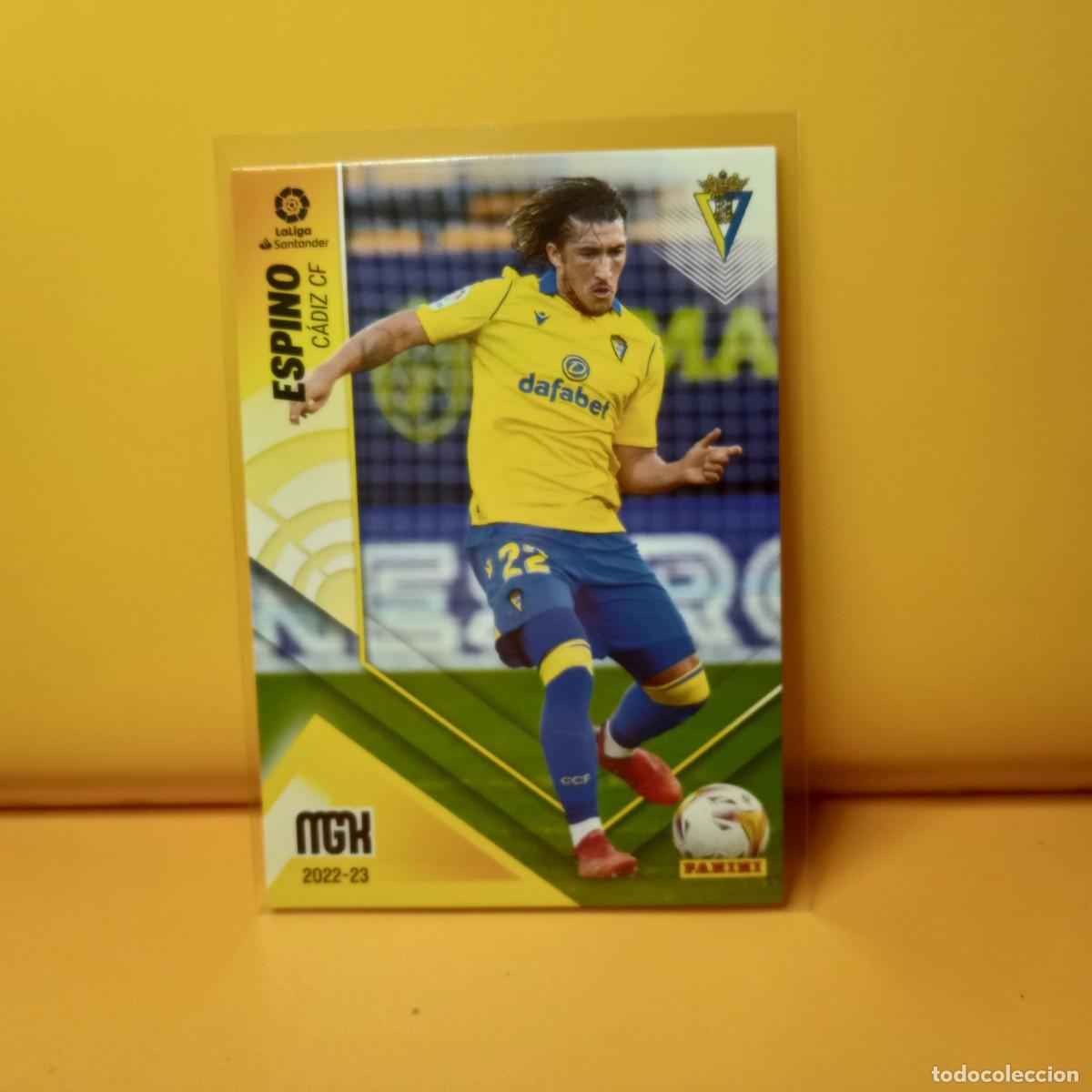 Cromos de f&uacute;tbol: MEGACRACKS 2022 2023 22/23 C&Aacute;DIZ CF ESPINO 108
