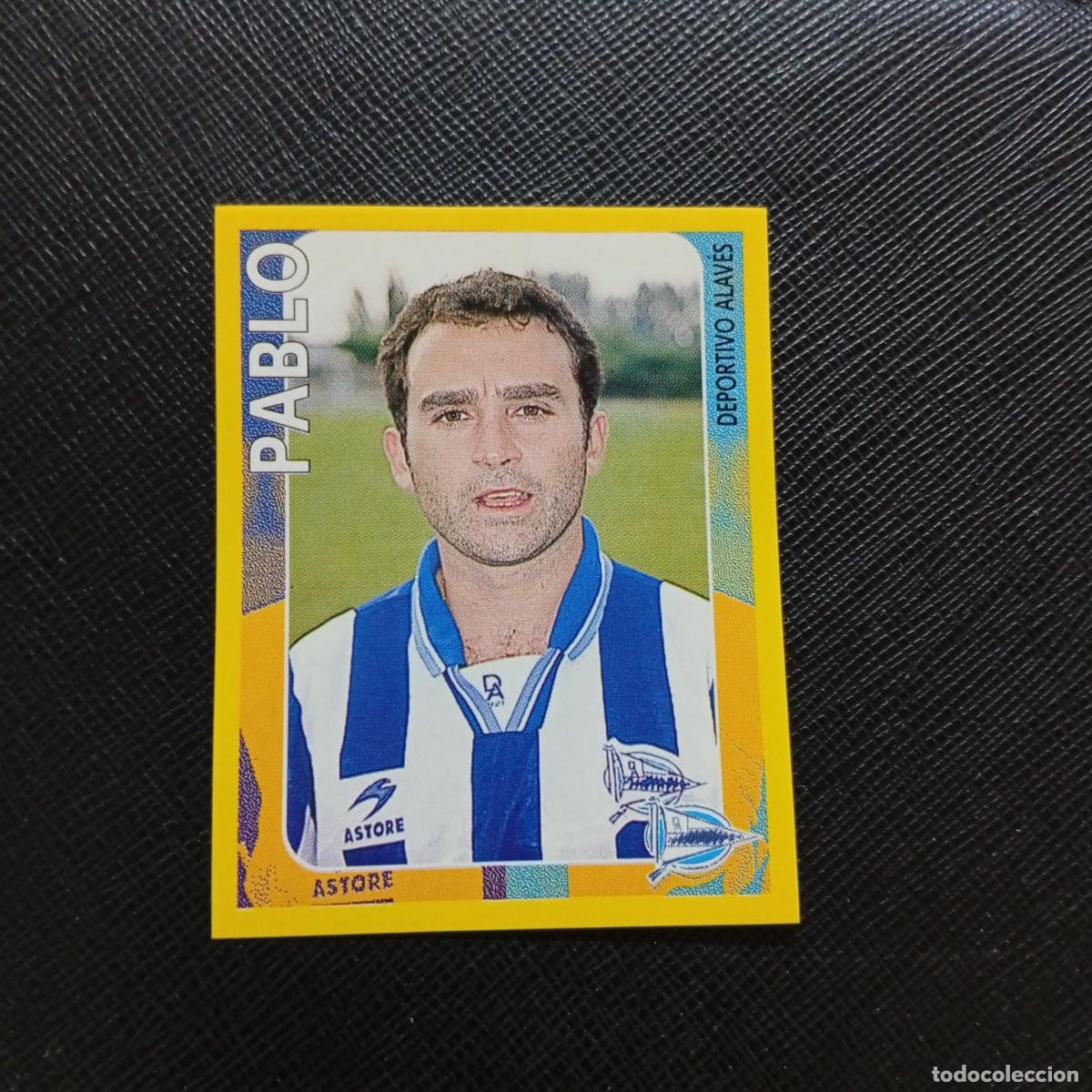 Cromos de f&uacute;tbol: 19 PABLO ALAVES CAMPEONATO PANINI 1998 1999 FUTBOL 98 99 - SIN PEGAR - A216 PG10