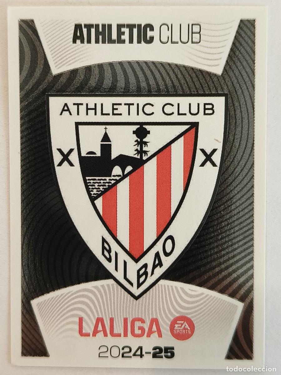 Cromos de f&uacute;tbol: #1 ESCUDO (ATHLETIC BILBAO) LIGA 24/25 ESTE