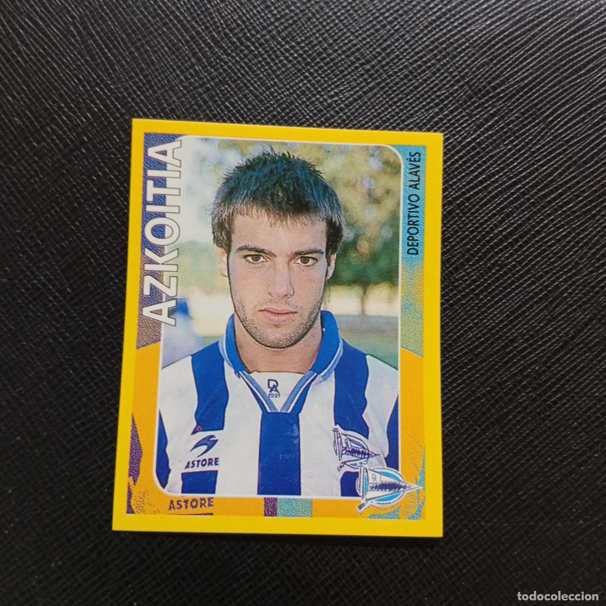 Cromos de f&uacute;tbol: 20 AZKOITIA ALAVES CAMPEONATO PANINI 1998 1999 FUTBOL 98 99 - SIN PEGAR - A216 PG10