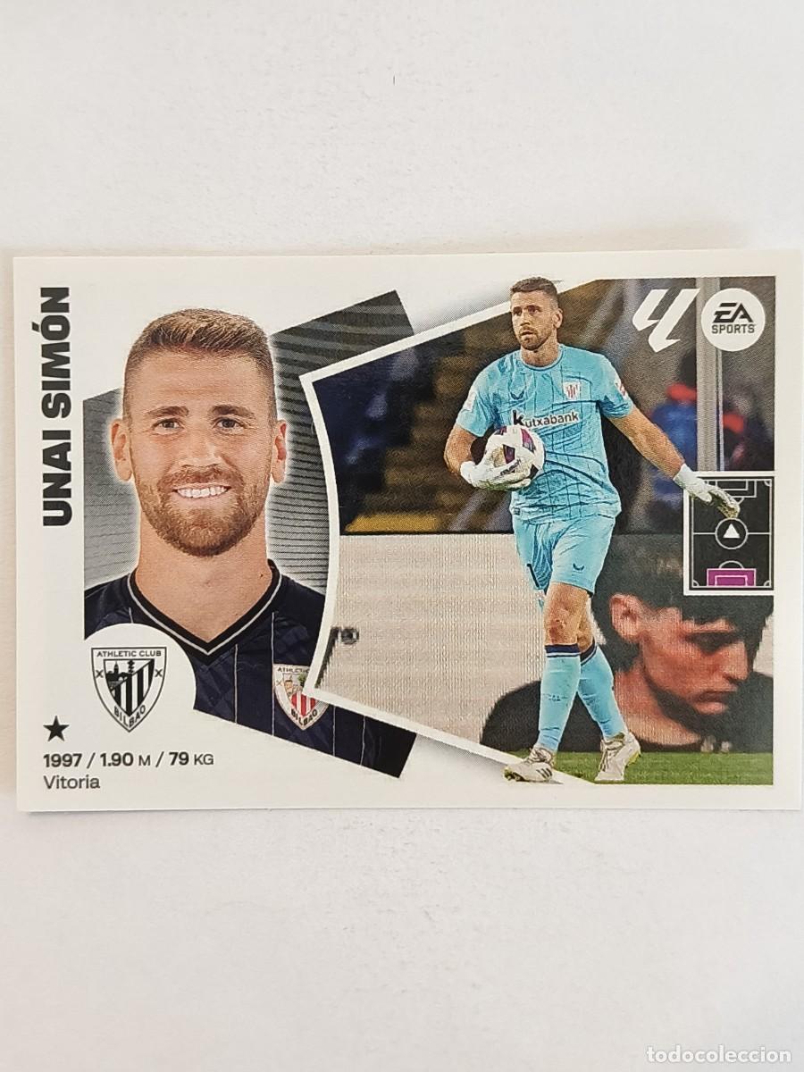 Cromos de f&uacute;tbol: #3 UNAI SIMON (ATHLETIC BILBAO) LIGA 24/25 ESTE