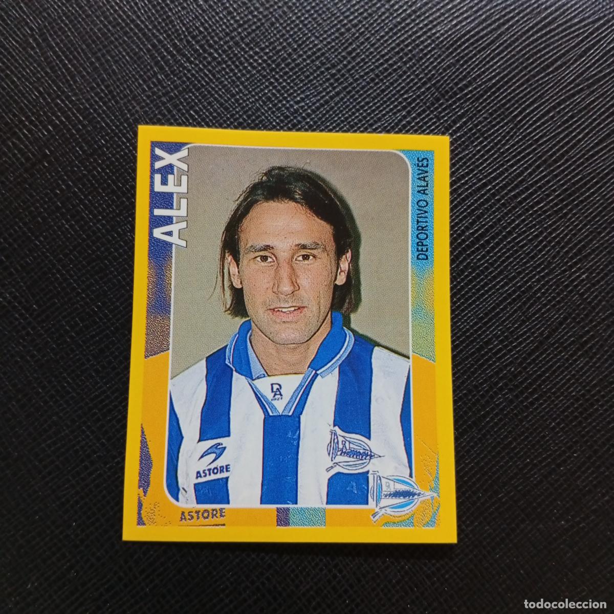 Cromos de f&uacute;tbol: 22 ALEX ALAVES CAMPEONATO PANINI 1998 1999 FUTBOL 98 99 - SIN PEGAR - A216 PG10