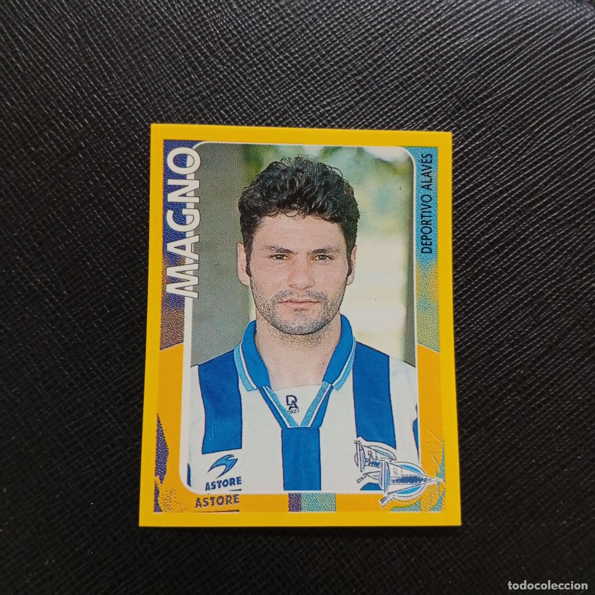 Cromos de f&uacute;tbol: 23 MAGNO ALAVES CAMPEONATO PANINI 1998 1999 FUTBOL 98 99 - SIN PEGAR - A216 PG10