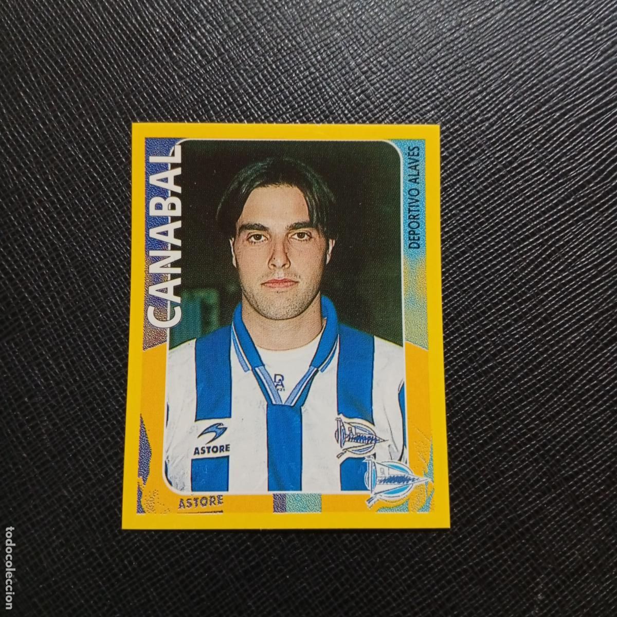 Cromos de f&uacute;tbol: 24 CANABAL ALAVES CAMPEONATO PANINI 1998 1999 FUTBOL 98 99 - SIN PEGAR - A216 PG10