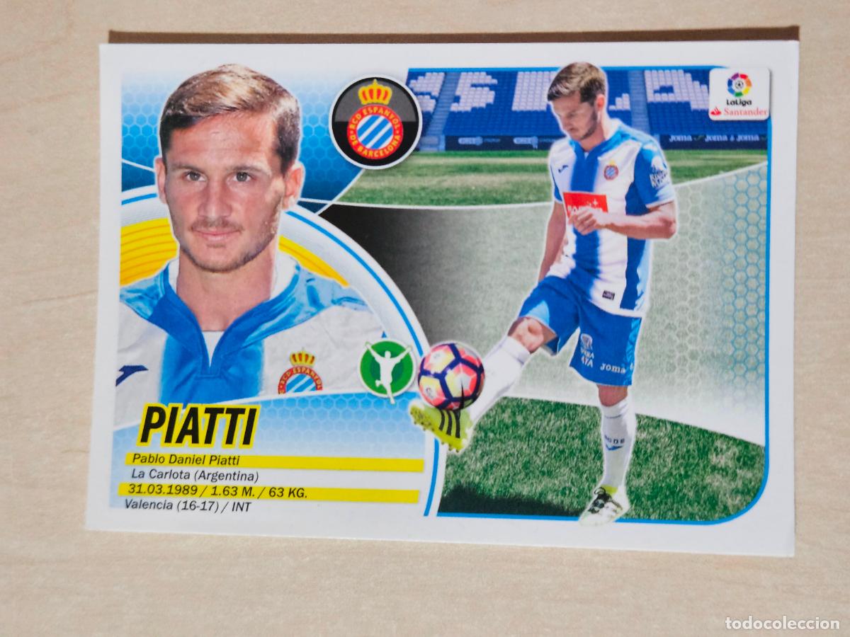 Football Stickers: EDICIONES ESTE 2016 17 FICHAJE N&ordm; 17 PIATTI - CROMO SIN PEGAR -
