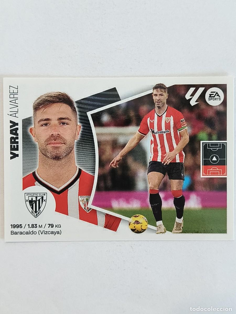 Cromos de f&uacute;tbol: #7 YERAY (ATHLETIC BILBAO) LIGA 24/25 ESTE