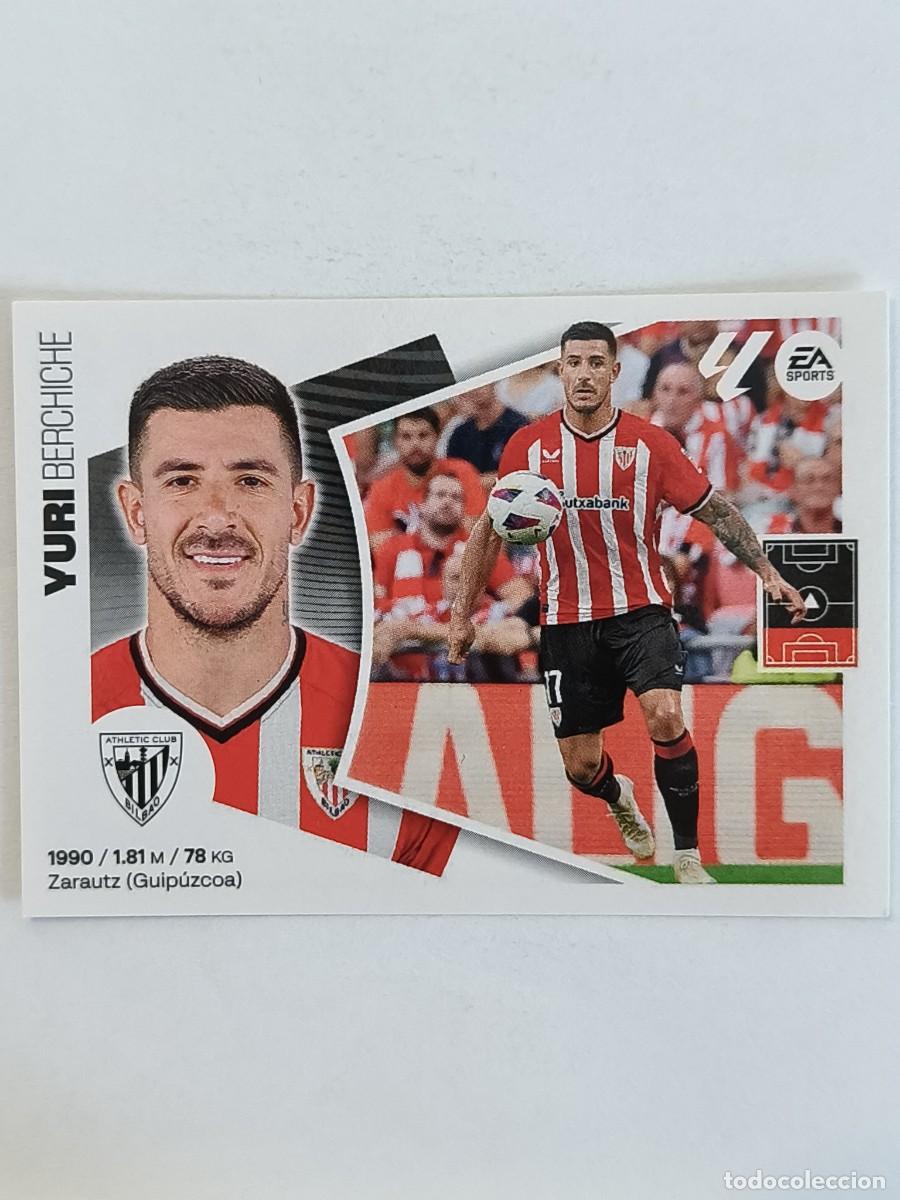 Cromos de f&uacute;tbol: #10 YURI (ATHLETIC BILBAO) LIGA 24/25 ESTE