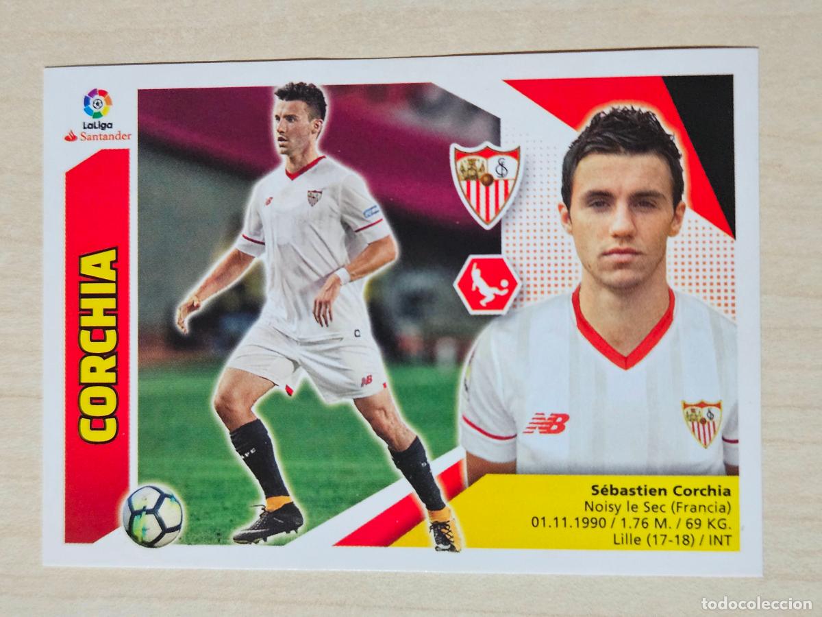 Cromos de f&uacute;tbol: EDICIONES ESTE 2017 18 FICHAJE N&ordm; 18 CORCHIA - CROMO SIN PEGAR -