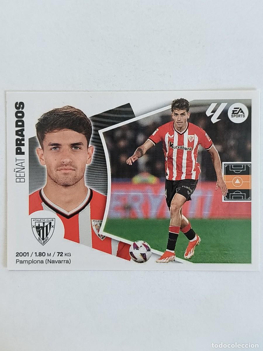 Cromos de f&uacute;tbol: #12 PRADOS (ATHLETIC BILBAO) LIGA 24/25 ESTE