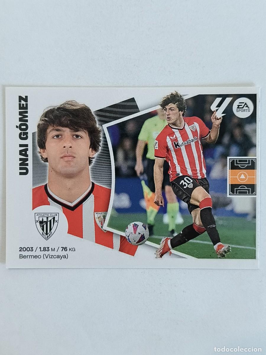 Cromos de f&uacute;tbol: #13 UNAI GOMEZ (ATHLETIC BILBAO) LIGA 24/25 ESTE