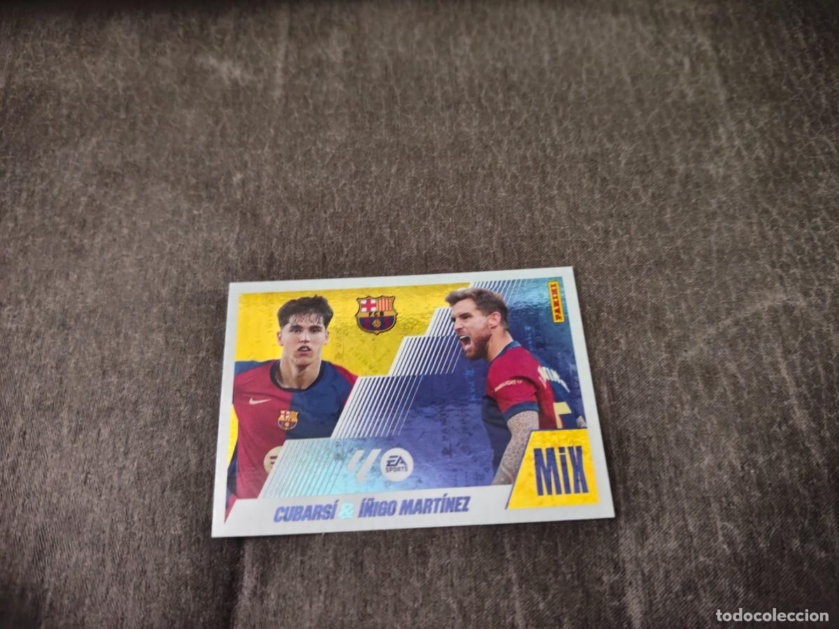 Fu&szlig;ball-Sticker: Cromo 4 CUBARS&Iacute; & I&Ntilde;IGO MART&Iacute;NEZ FC BARCELONA. Colecci&oacute;n LALIGA F&uacute;tbol 2025-2026 PANINI Nuevo
