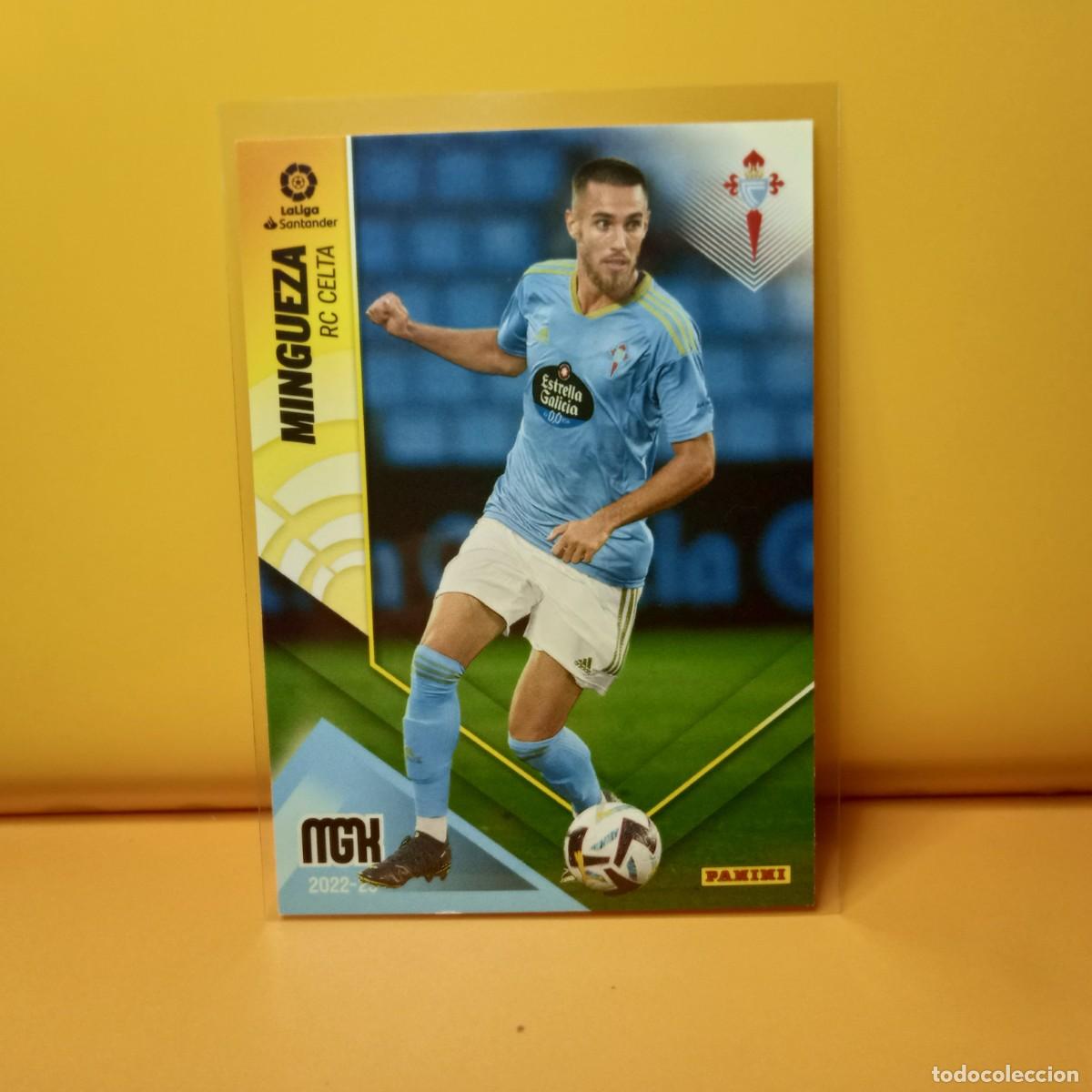Cromos de f&uacute;tbol: MEGACRACKS 2022 2023 22/23 CELTA DE VIGO MINGUEZA 123 (2&ordf; EDICI&Oacute;N)