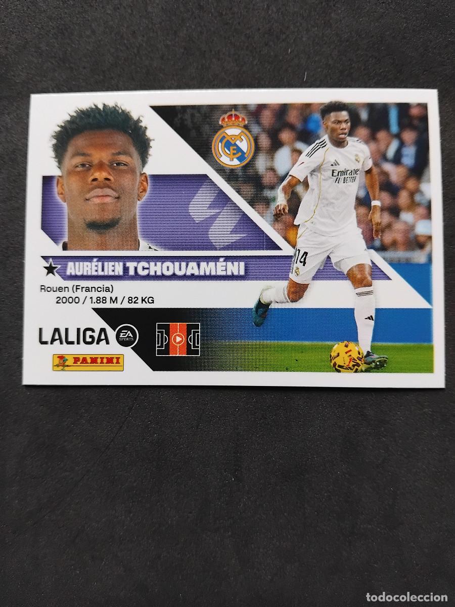 Cromos de f&uacute;tbol: AUR&Eacute;LIEN TCHOAM&Eacute;NI 11 - REAL MADRID - PANINI LIGA ESTE 2026-27 2026 2027 cromos futbol LaLiga
