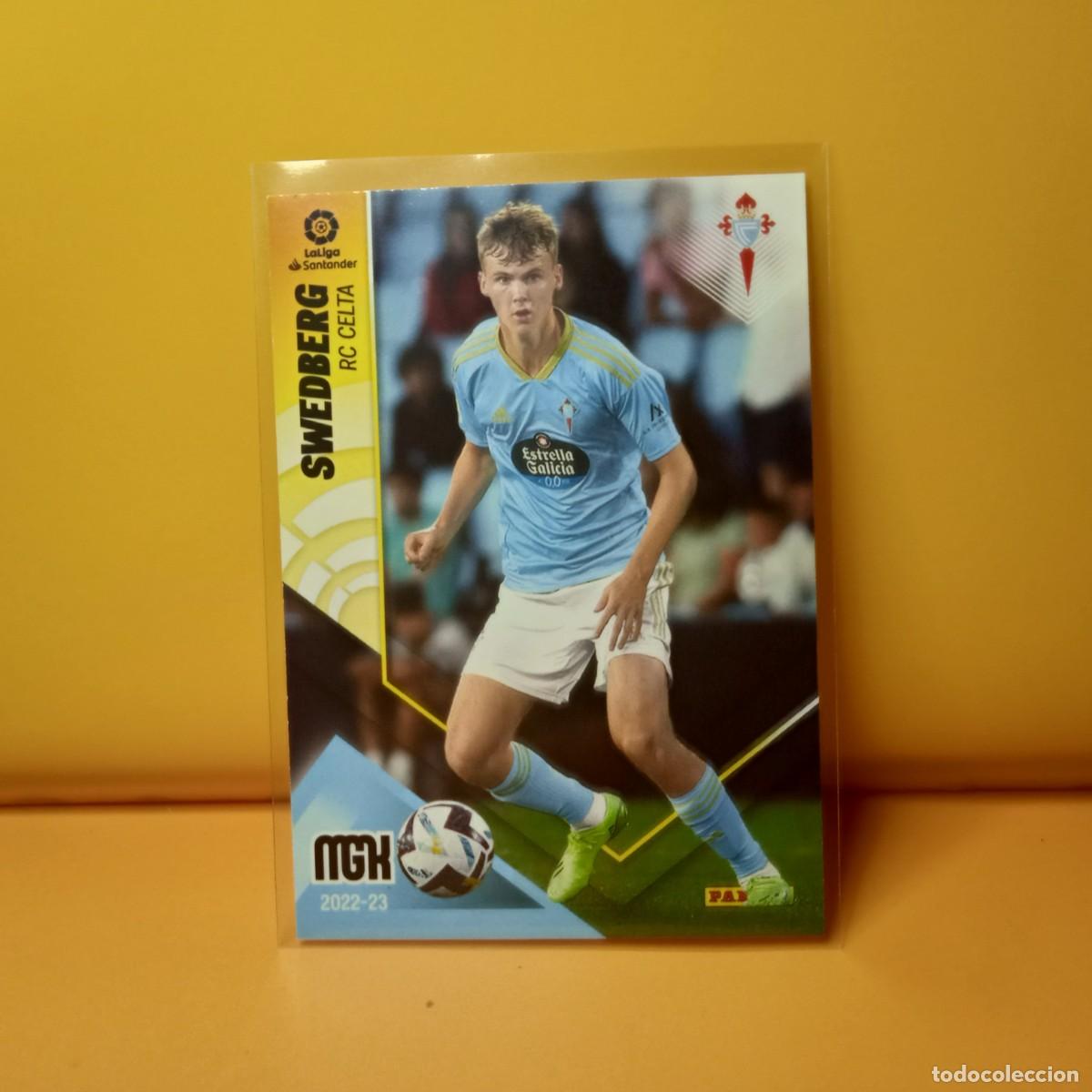 Cromos de f&uacute;tbol: MEGACRACKS 2022 2023 22/23 CELTA DE VIGO SWEDBERG 131 (2&ordf; EDICI&Oacute;N)