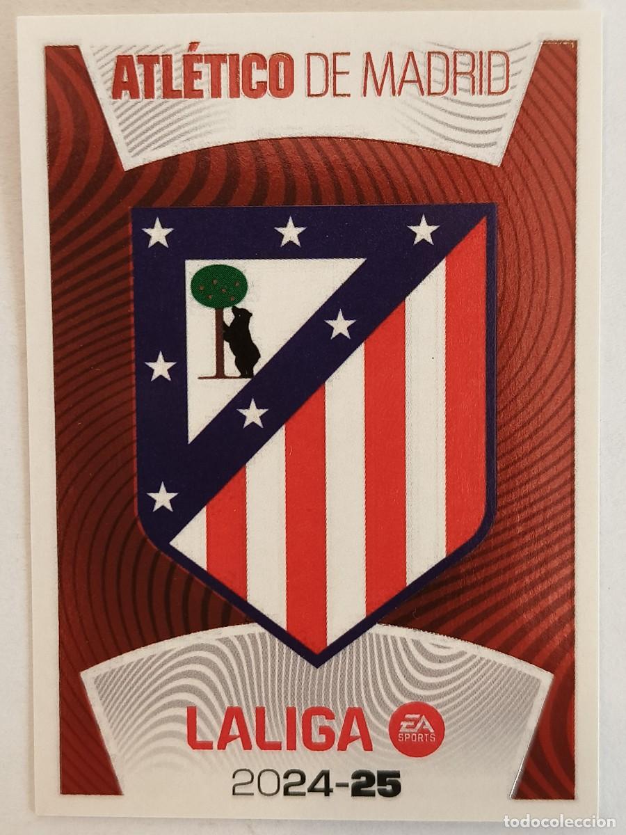 Cromos de f&uacute;tbol: #1 ESCUDO (ATLETICO MADRID) LIGA 24/25 ESTE