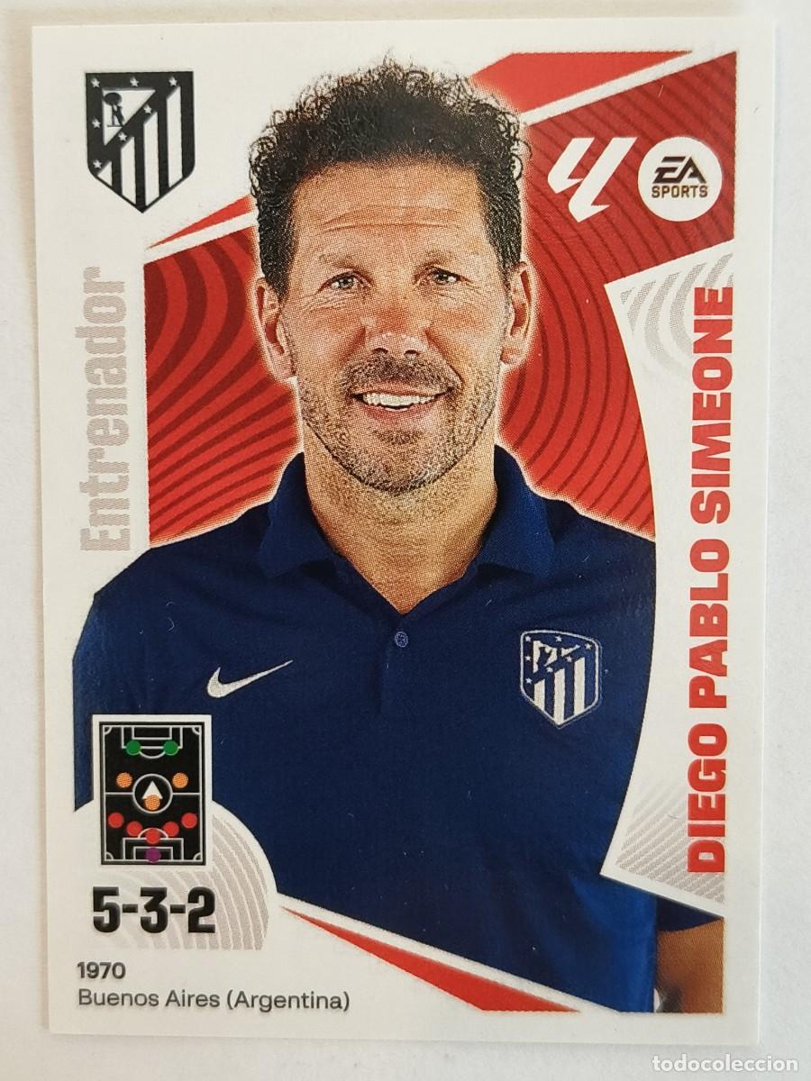 Cromos de f&uacute;tbol: #2 DIEGO PABLO SIMEONE (ATLETICO MADRID) LIGA 24/25 ESTE