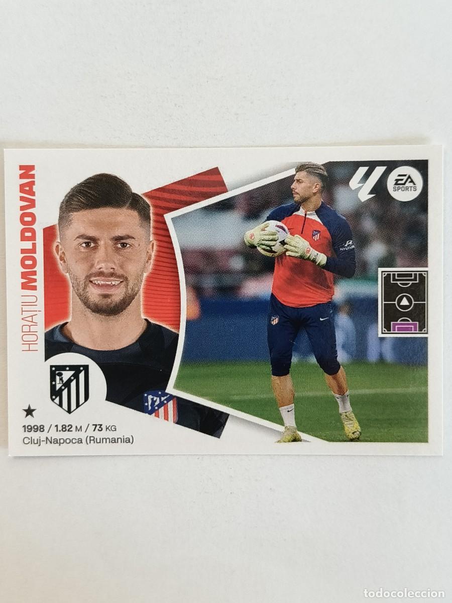 Cromos de f&uacute;tbol: #4 MOLDOVAN (ATLETICO MADRID) LIGA 24/25 ESTE