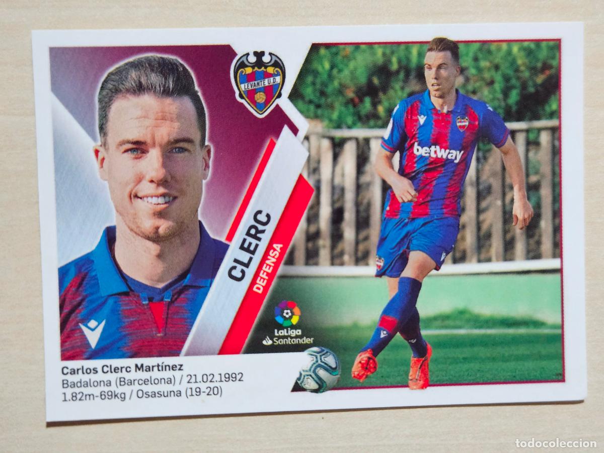 Cromos de f&uacute;tbol: EDICIONES ESTE 2019 20 FICHAJE N&ordm; 18 CLERC - CROMO SIN PEGAR
