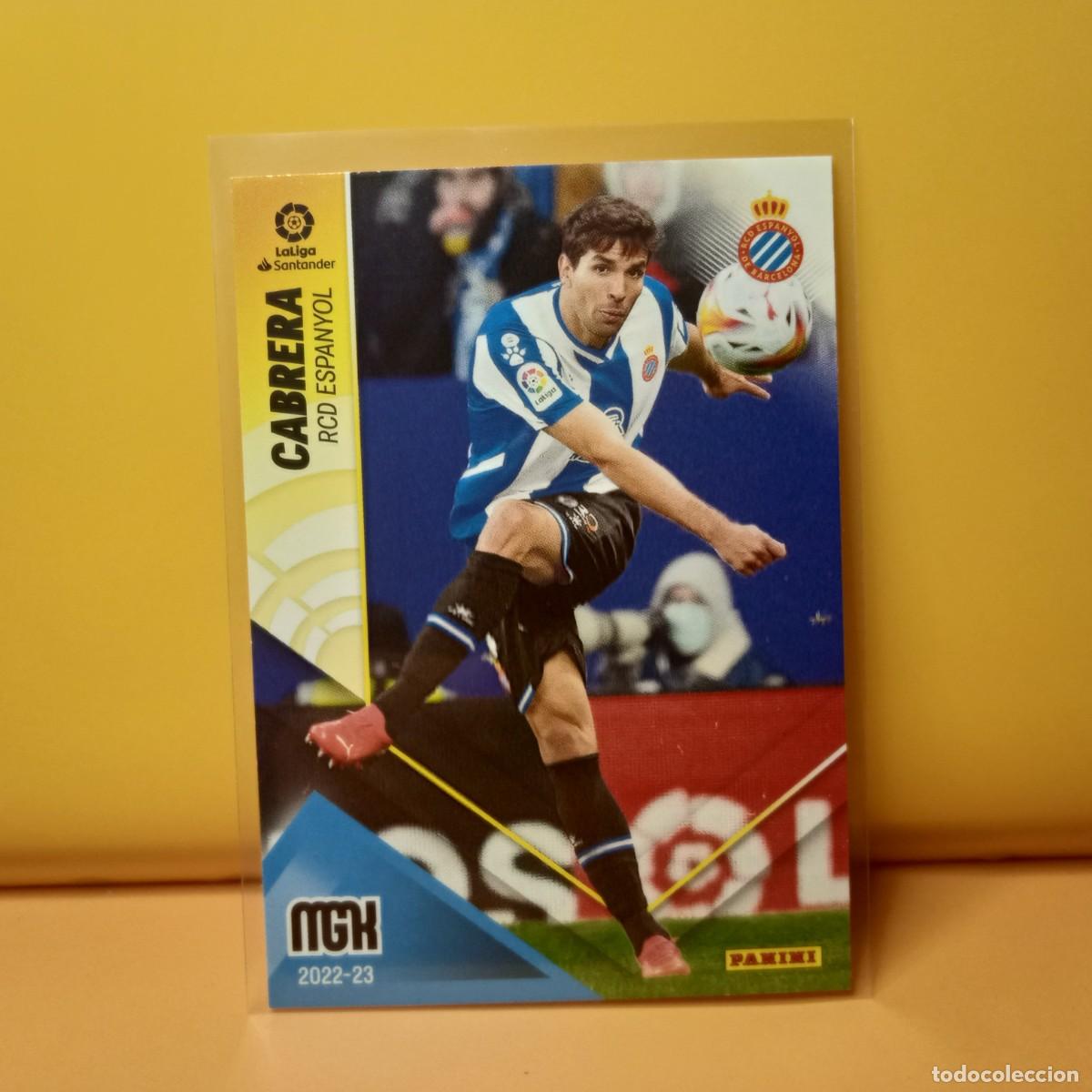Cromos de f&uacute;tbol: MEGACRACKS 2022 2023 22/23 R.C.D ESPANYOL CABRERA 160