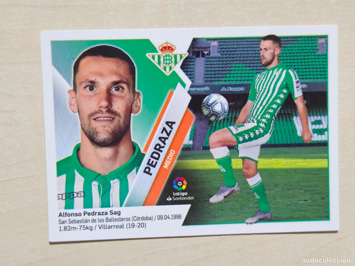 Cromos de f&uacute;tbol: EDICIONES ESTE 2019 20 FICHAJE N&ordm; 12 PEDRAZA - CROMO SIN PEGAR