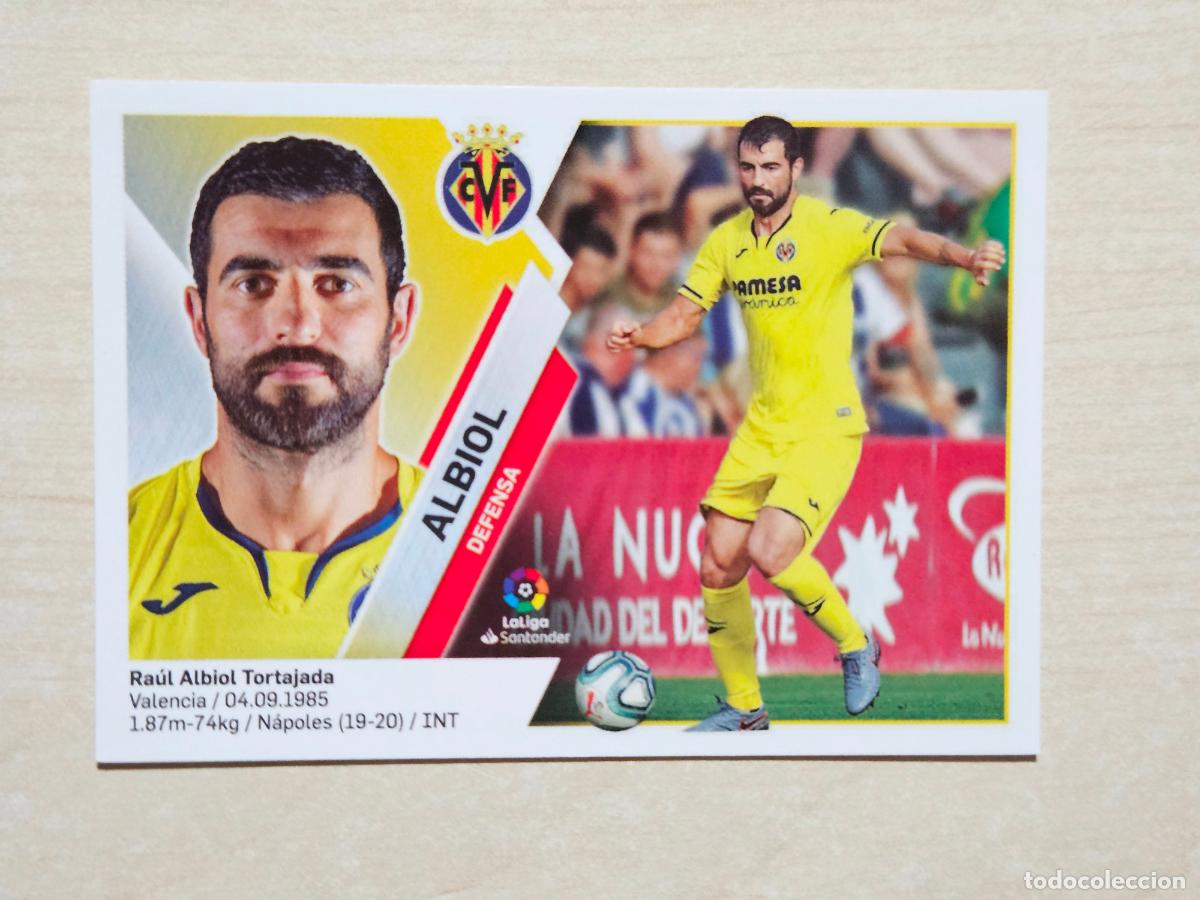 Cromos de f&uacute;tbol: EDICIONES ESTE 2019 20 FICHAJE N&ordm; 11 ALBIOL - CROMO SIN PEGAR
