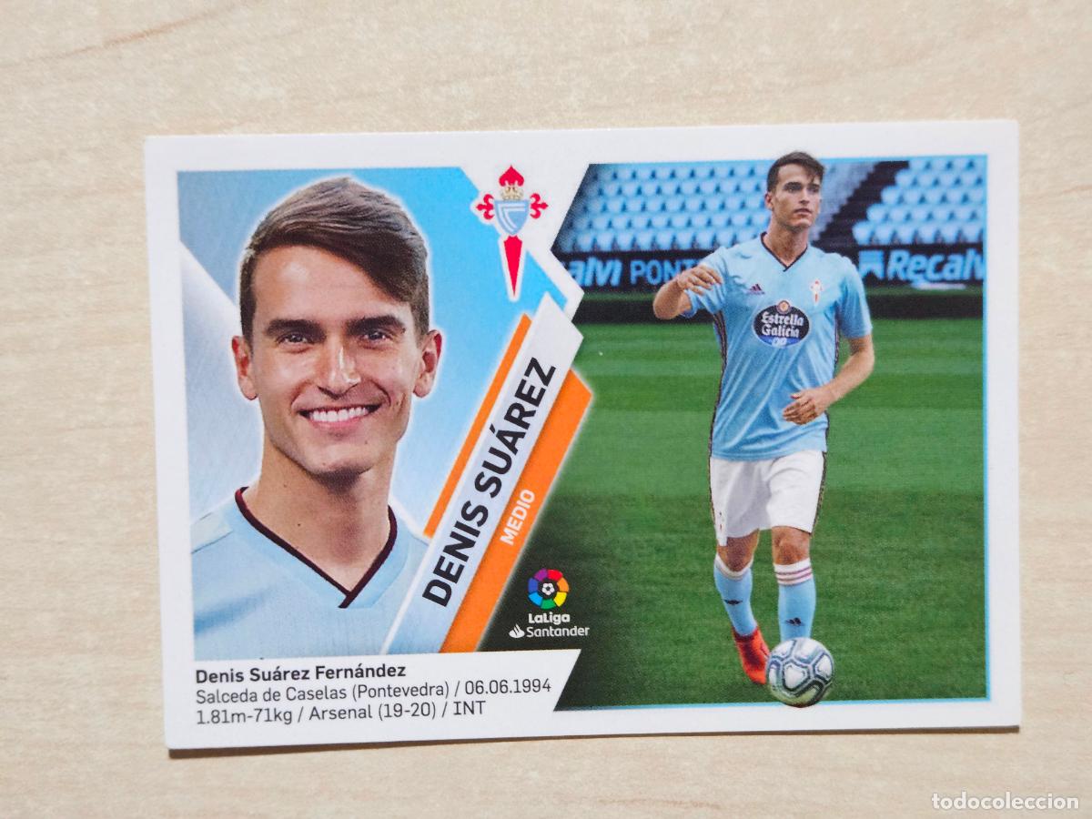 Cromos de f&uacute;tbol: EDICIONES ESTE 2019 20 FICHAJE N&ordm; 6 DENIS SUAREZ - CROMO SIN PEGAR