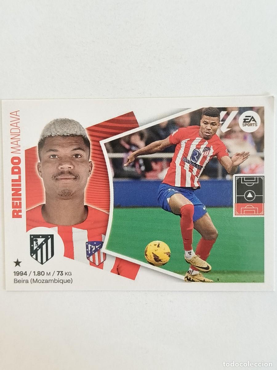 Cromos de f&uacute;tbol: #9 REINILDO (ATLETICO MADRID) LIGA 24/25 ESTE
