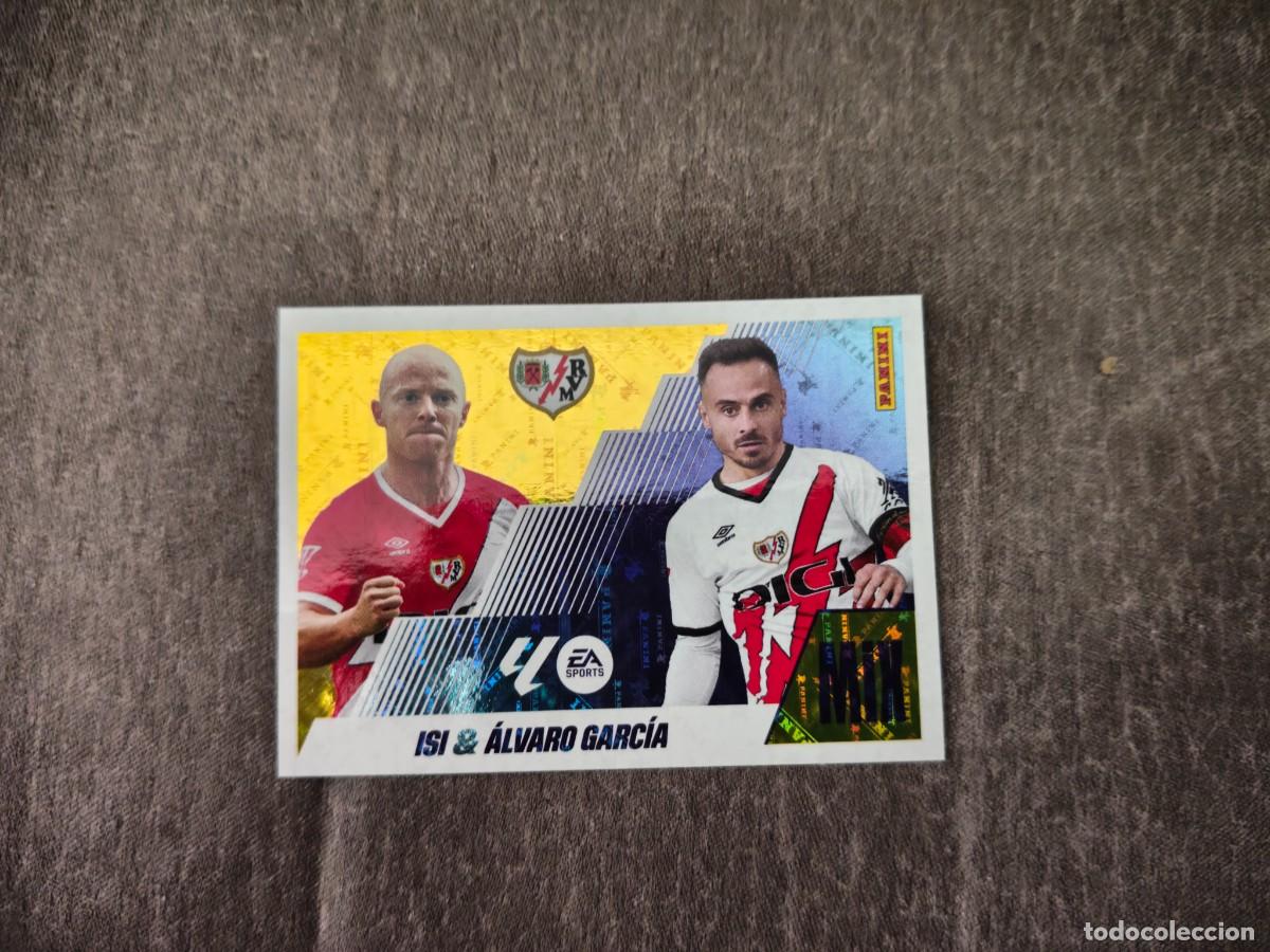 Cromos de f&uacute;tbol: Cromo 12 ISI & &Aacute;LVARO GARC&Iacute;A RAYO VALLECANO. Colecci&oacute;n LALIGA F&uacute;tbol 2025-2026 PANINI Nuevo