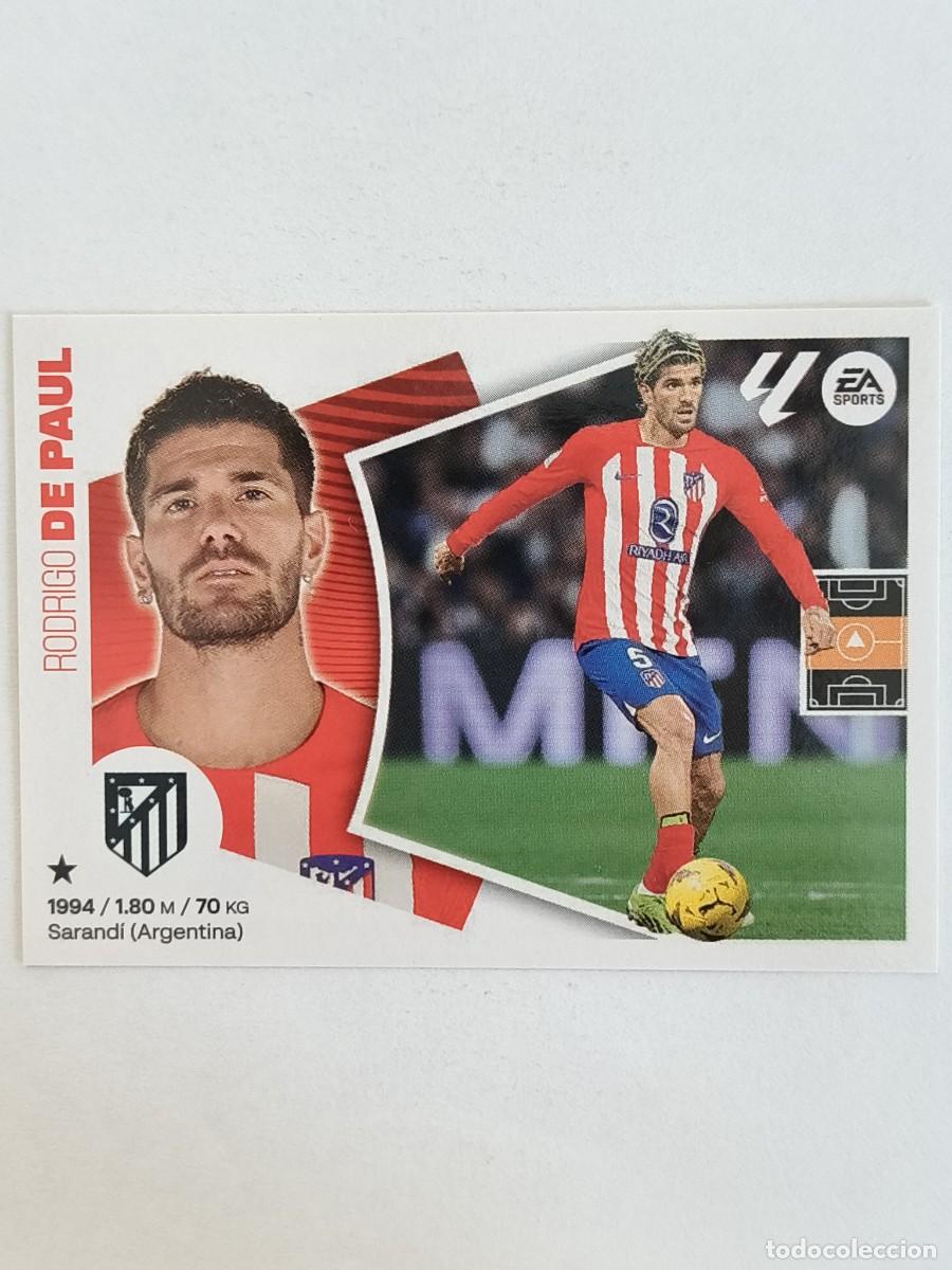 Cromos de f&uacute;tbol: #10 DE PAUL (ATLETICO MADRID) LIGA 24/25 ESTE