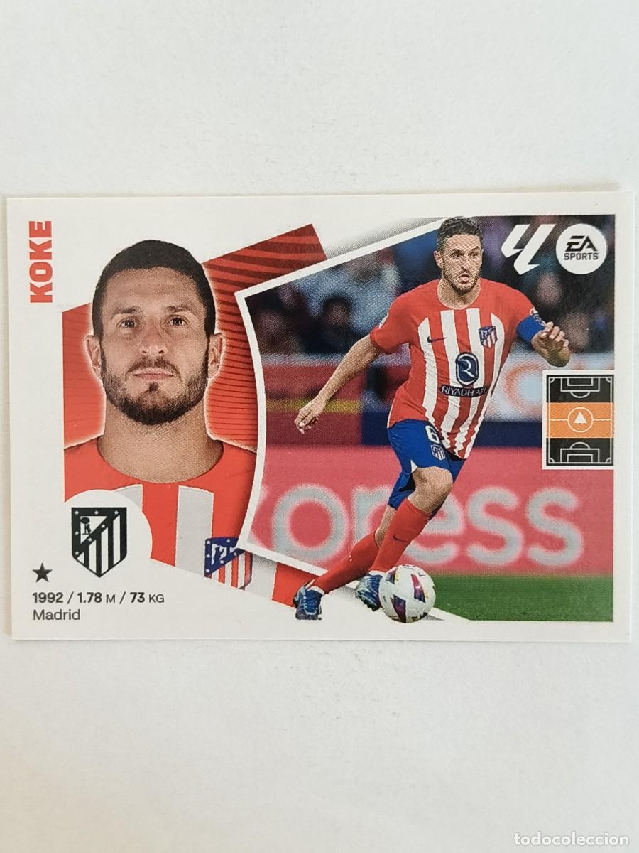 Cromos de f&uacute;tbol: #11 KOKE (ATLETICO MADRID) LIGA 24/25 ESTE