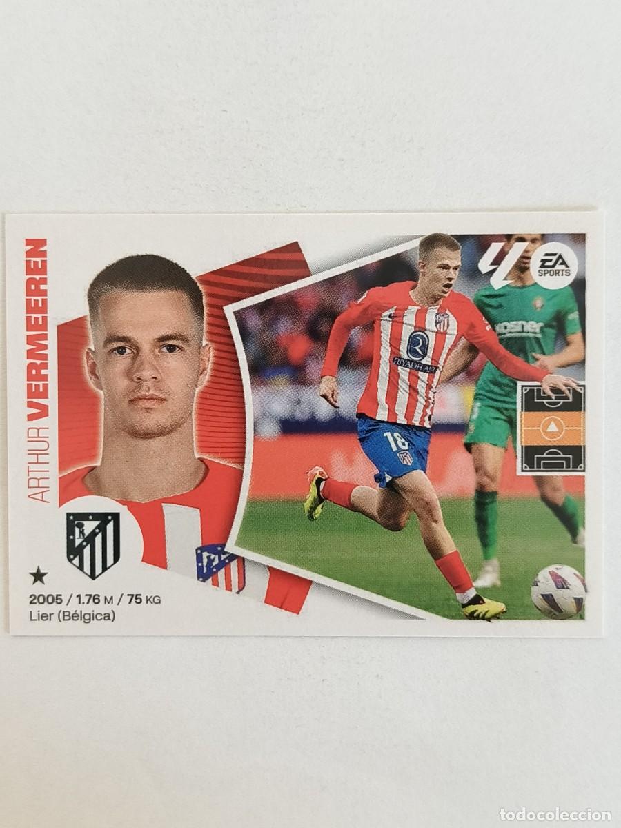 Cromos de f&uacute;tbol: #12A VERMEEREN (ATLETICO MADRID) LIGA 24/25 ESTE