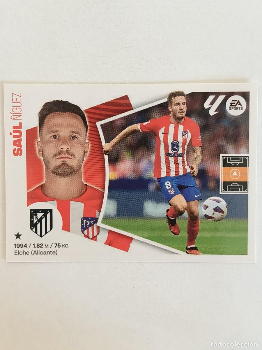 Cromos de f&uacute;tbol: #12B SAUL (ATLETICO MADRID) LIGA 24/25 ESTE