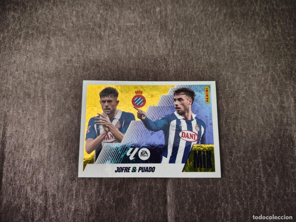 Cromos de f&uacute;tbol: Cromo 16 JOFRE & PUADO RCD ESPANYOL. Colecci&oacute;n LALIGA F&uacute;tbol 2025-2026 PANINI Nuevo