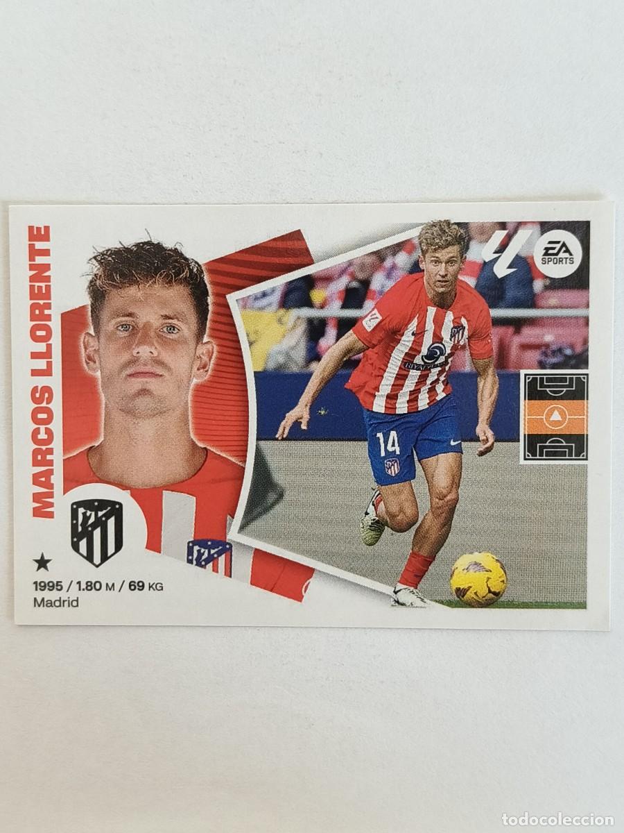 Cromos de f&uacute;tbol: #13 MARCOS LLORENTE (ATLETICO MADRID) LIGA 24/25 ESTE
