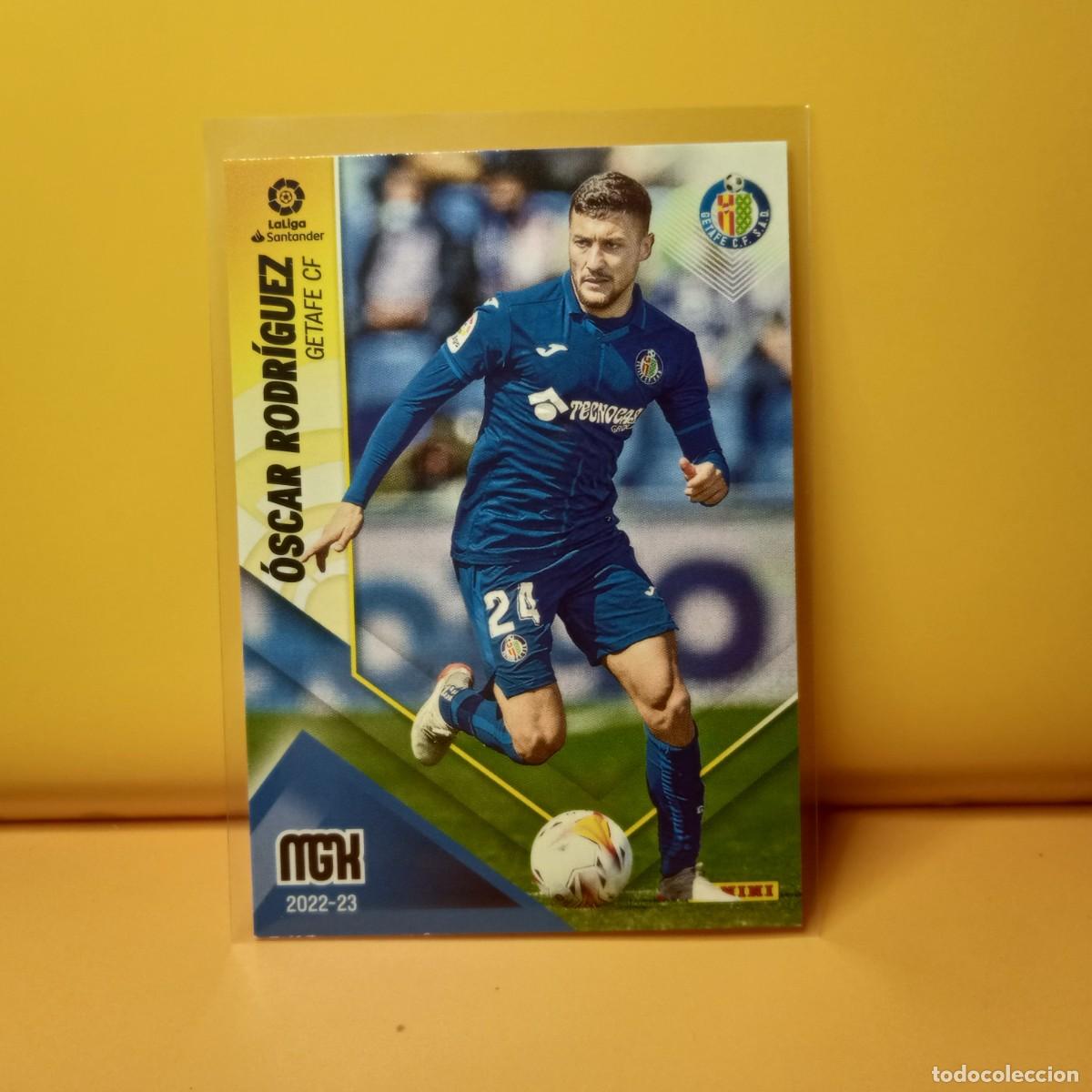 Cromos de f&uacute;tbol: MEGACRACKS 2022 2023 22/23 GETAFE CF &Oacute;SCAR RODR&Iacute;GUEZ 186