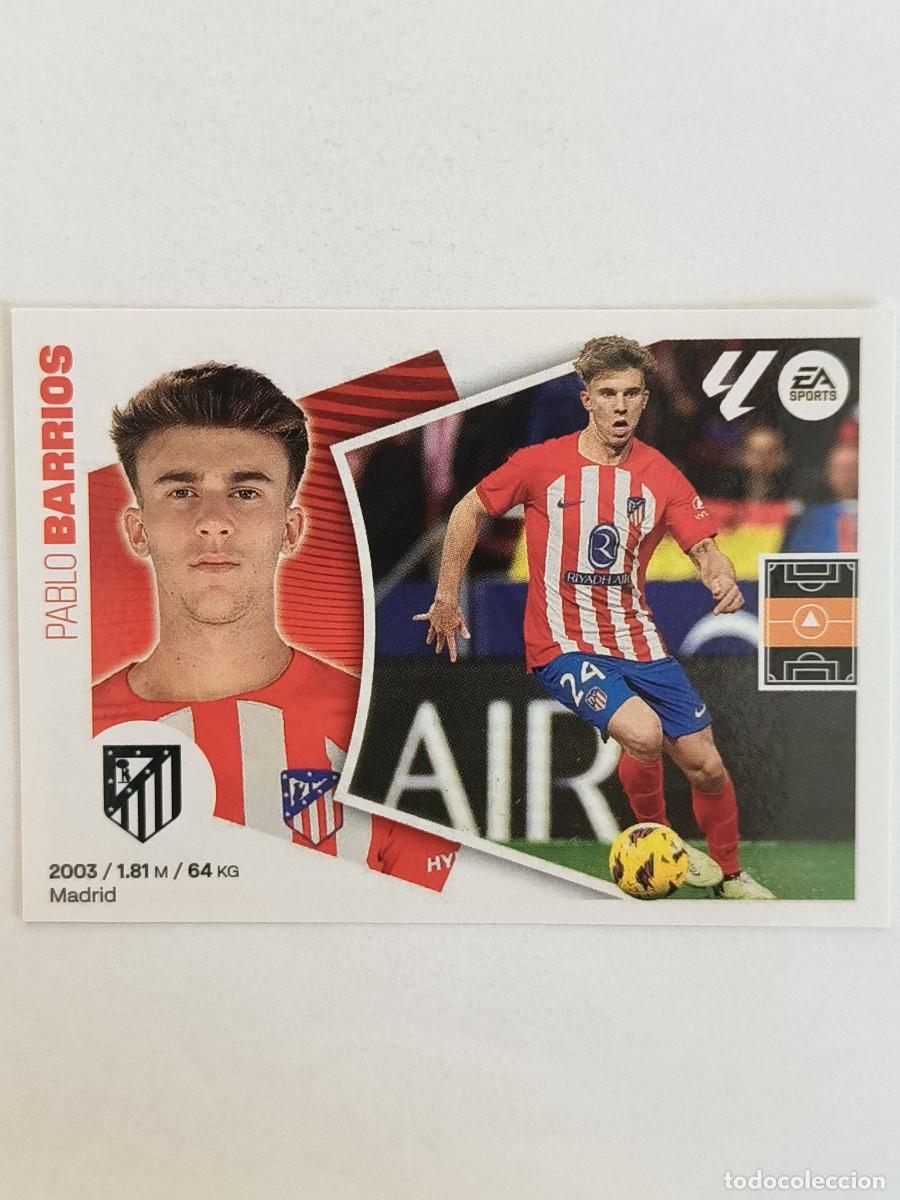 Cromos de f&uacute;tbol: #14 BARRIOS (ATLETICO MADRID) LIGA 24/25 ESTE