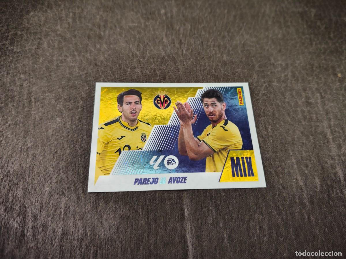 Figurine di Calcio: Cromo 19 PAREJO & AYOZE VILLARREAL CF. Colecci&oacute;n LALIGA F&uacute;tbol 2025-2026 PANINI Nuevo