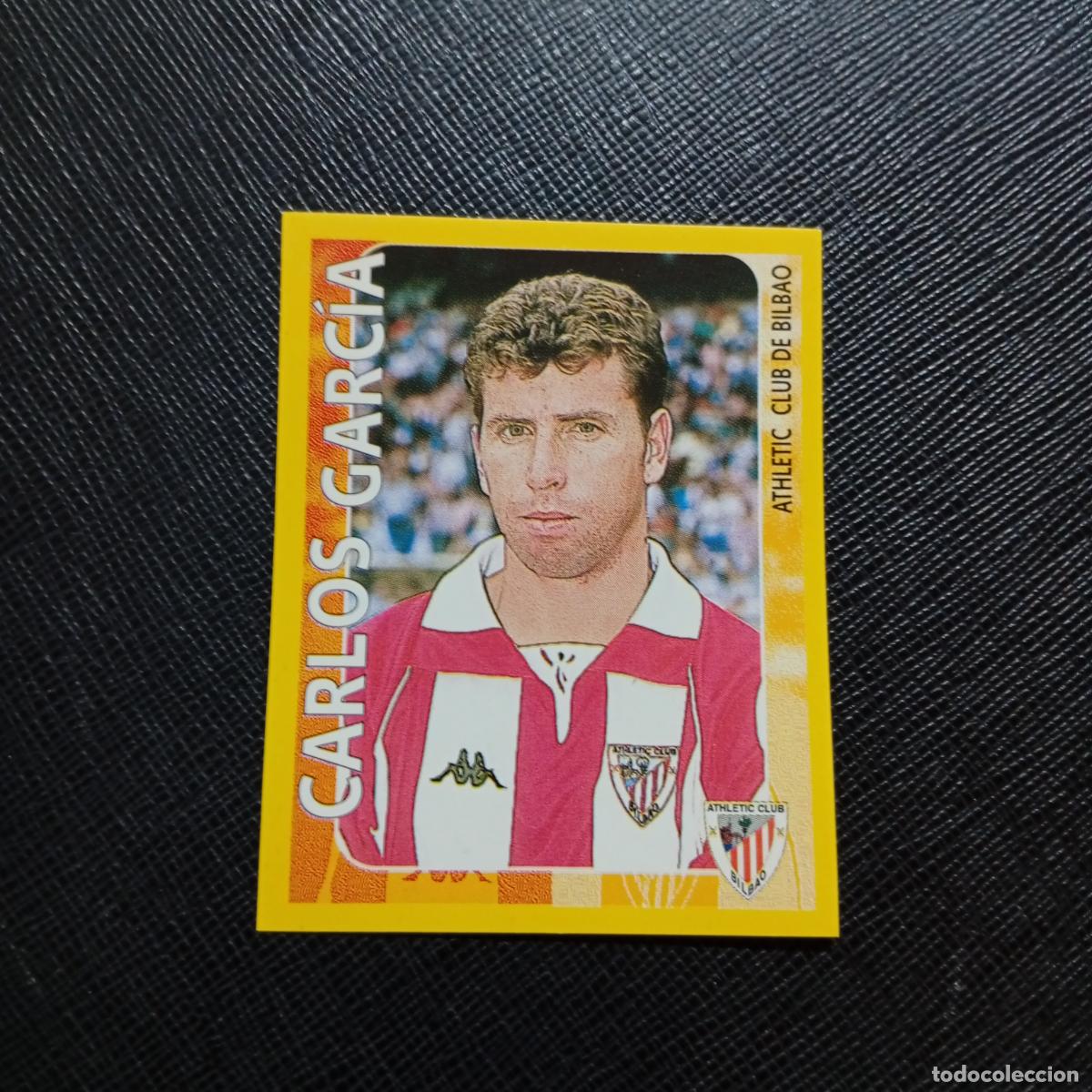 Cromos de f&uacute;tbol: 37 CARLOS GARCIA BILBAO CAMPEONATO PANINI 1998 1999 FUTBOL 98 99 - SIN PEGAR - A216 PG19