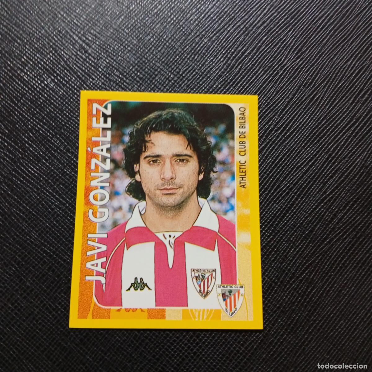 Cromos de f&uacute;tbol: 47 JAVI GONZALEZ BILBAO CAMPEONATO PANINI 1998 1999 FUTBOL 98 99 - SIN PEGAR - A216 PG19