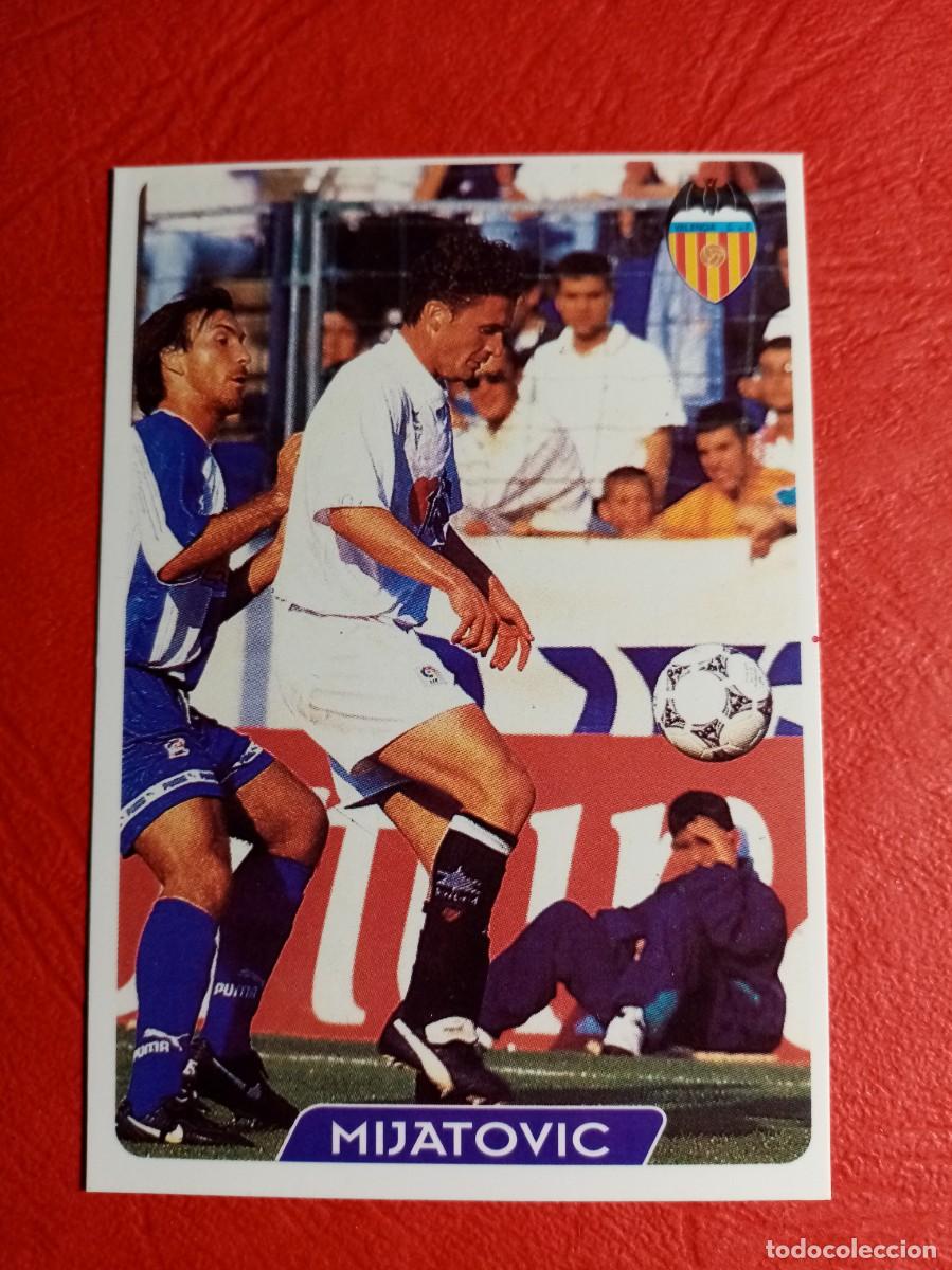 Cromos de f&uacute;tbol: N&ordm; 175 MIJATOVIC, VALENCIA C.F., FICHAS 1995 1996, 95 96, MUNDICROMO