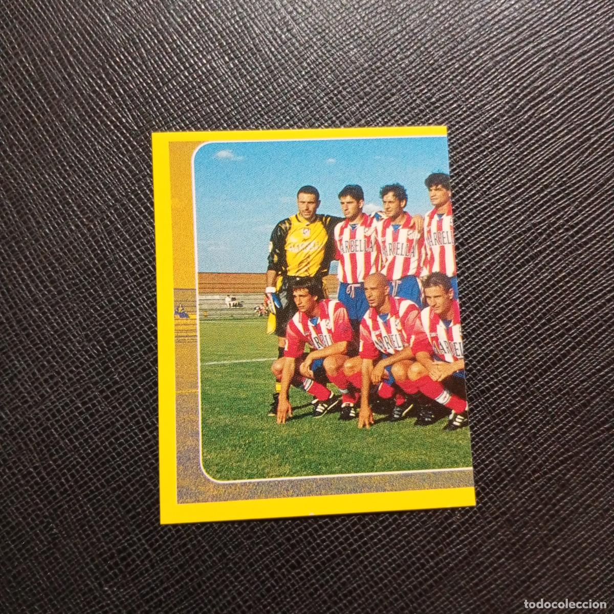 Cromos de f&uacute;tbol: 54 ALINEACION AT MADRID CAMPEONATO PANINI 1998 1999 FUTBOL 98 99 - SIN PEGAR - A216 PG19