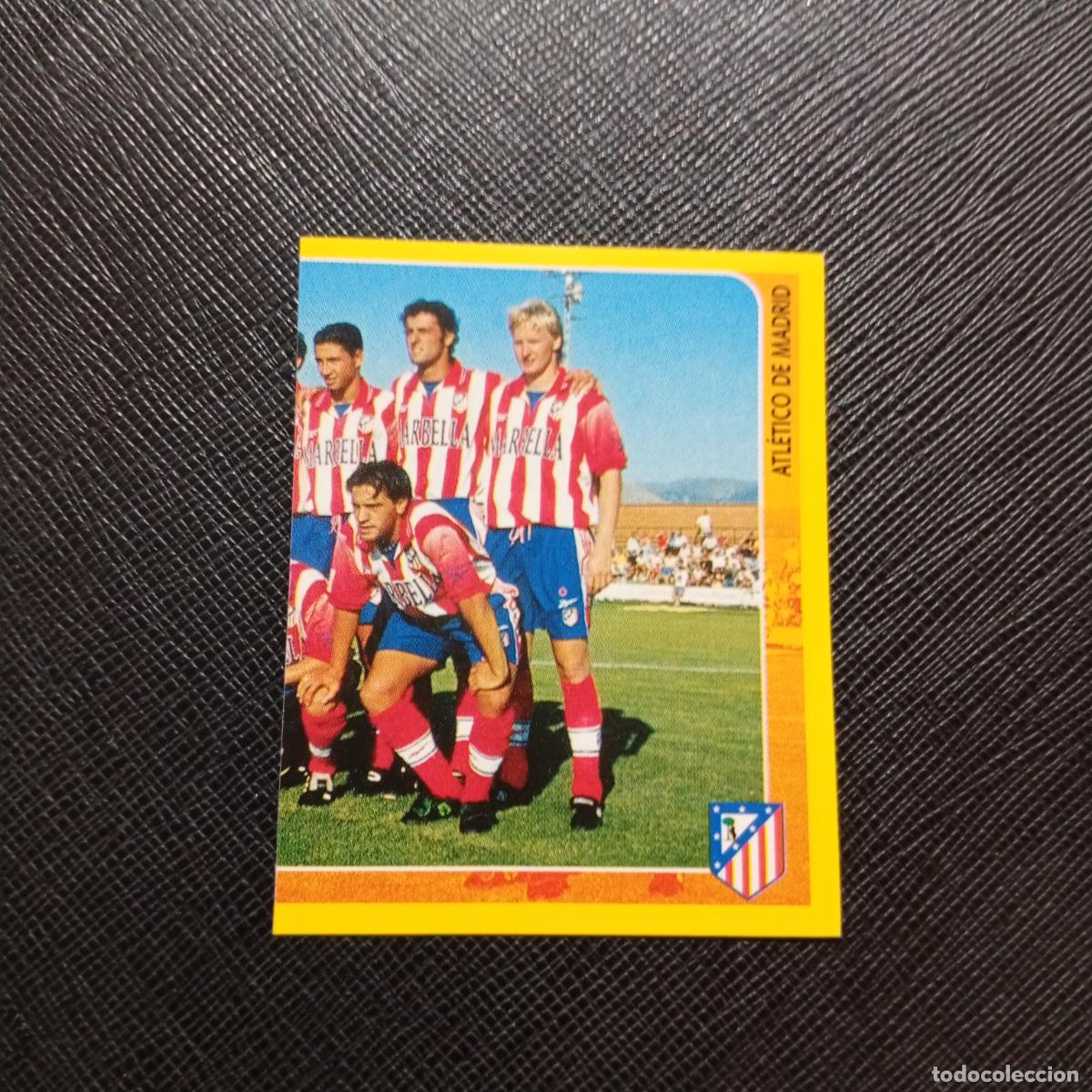 Cromos de f&uacute;tbol: 55 ALINEACION AT MADRID CAMPEONATO PANINI 1998 1999 FUTBOL 98 99 - SIN PEGAR - A216 PG28