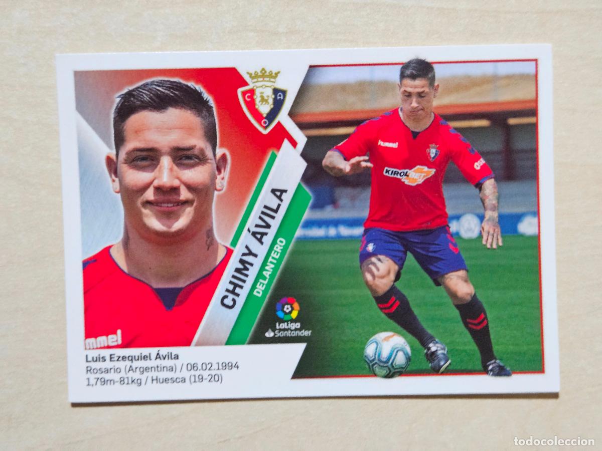 Cromos de f&uacute;tbol: EDICIONES ESTE 2019 20 FICHAJE N&ordm; 3 CHIMY AVILA - CROMO SIN PEGAR