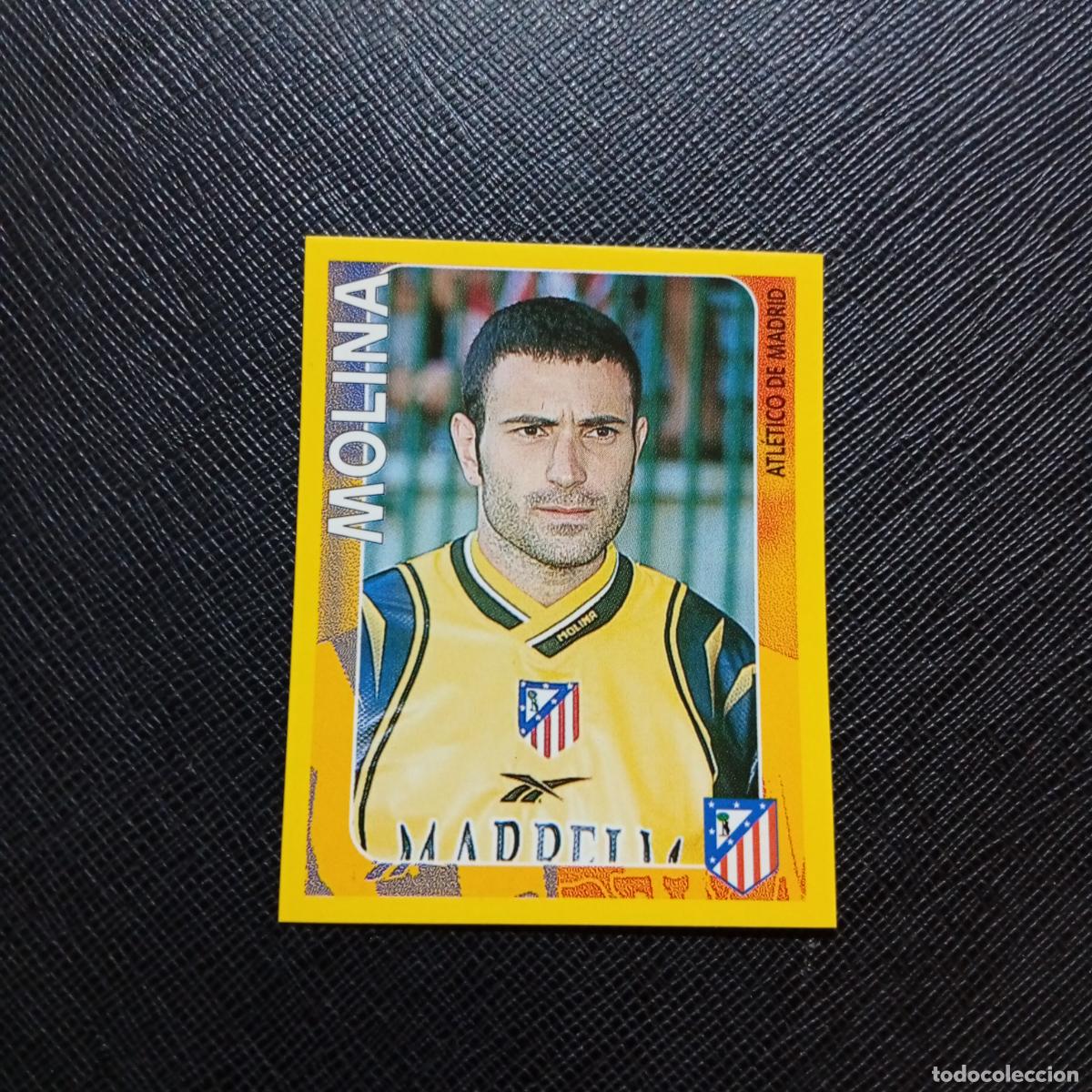 Figurine di Calcio: 59 MOLINA AT MADRID CAMPEONATO PANINI 1998 1999 FUTBOL 98 99 - SIN PEGAR - A216 PG28