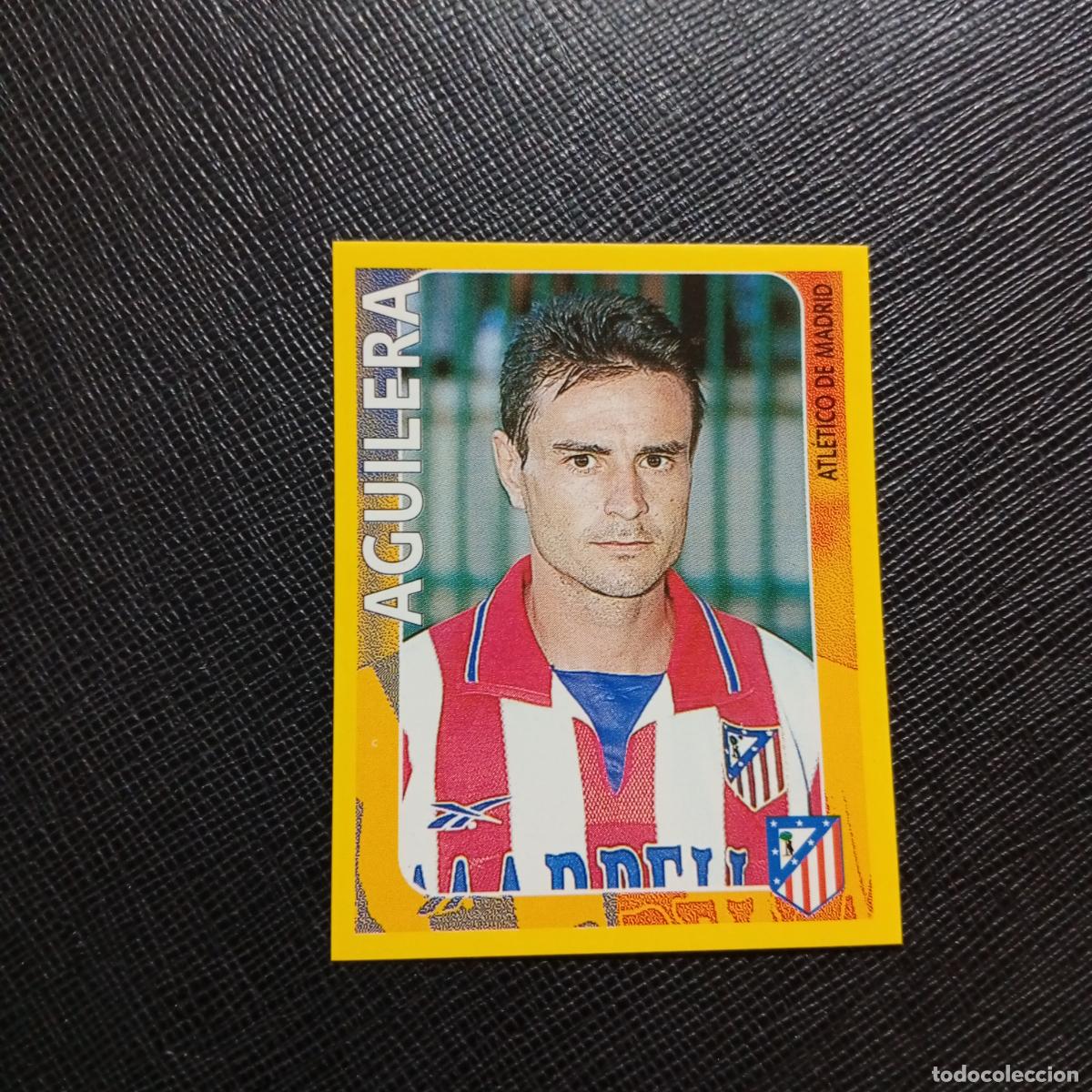 Figurine di Calcio: 60 AGUILERA AT MADRID CAMPEONATO PANINI 1998 1999 FUTBOL 98 99 - SIN PEGAR - A216 PG28