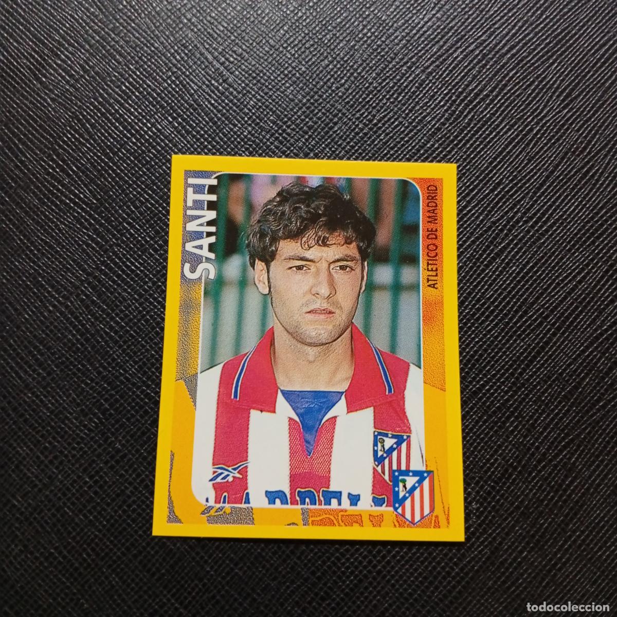 Figurine di Calcio: 61 SANTI AT MADRID CAMPEONATO PANINI 1998 1999 FUTBOL 98 99 - SIN PEGAR - A216 PG28